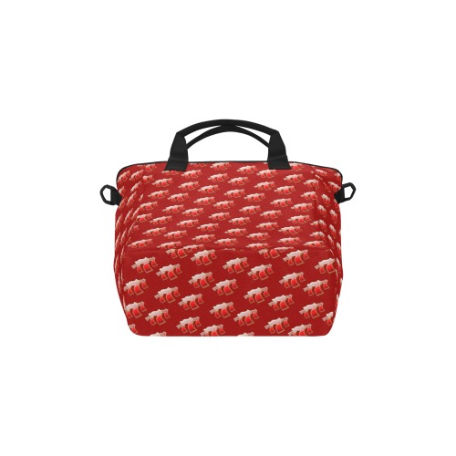 Las Vegas Sevens 777 / Red Tote Bag with Shoulder Strap (Model 1724)