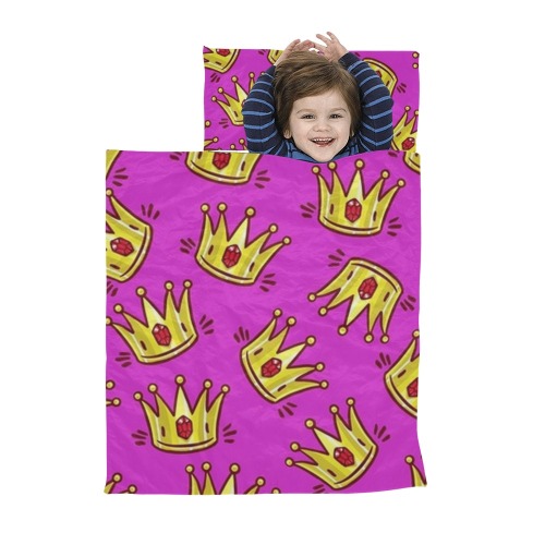 Princess Crown SLeeping Bag for Kids Kids' Sleeping Bag