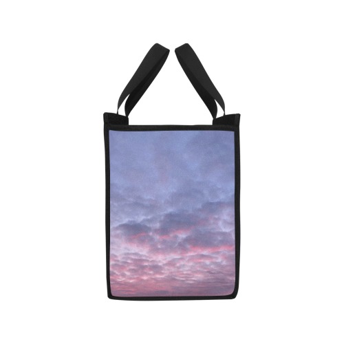 Morning Purple Sunrise Collection Picnic Tote Bag (Model 1717)