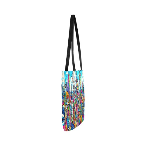 Leipzig by Nico Bielow Reusable Shopping Bag Model 1660 (Two sides)