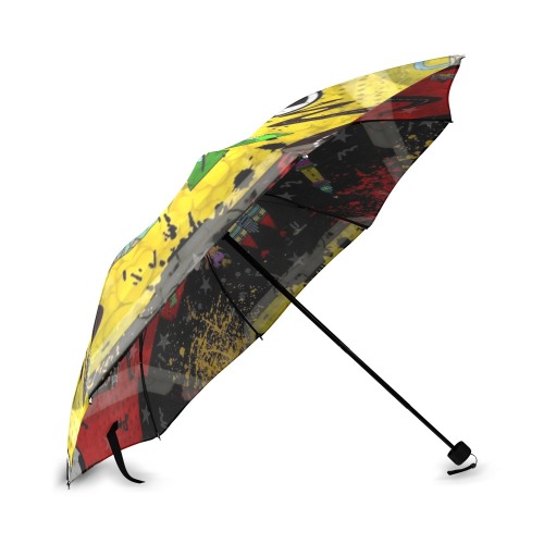 Germany 2022 Pop Art by Nico Bielow Foldable Umbrella (Model U01)