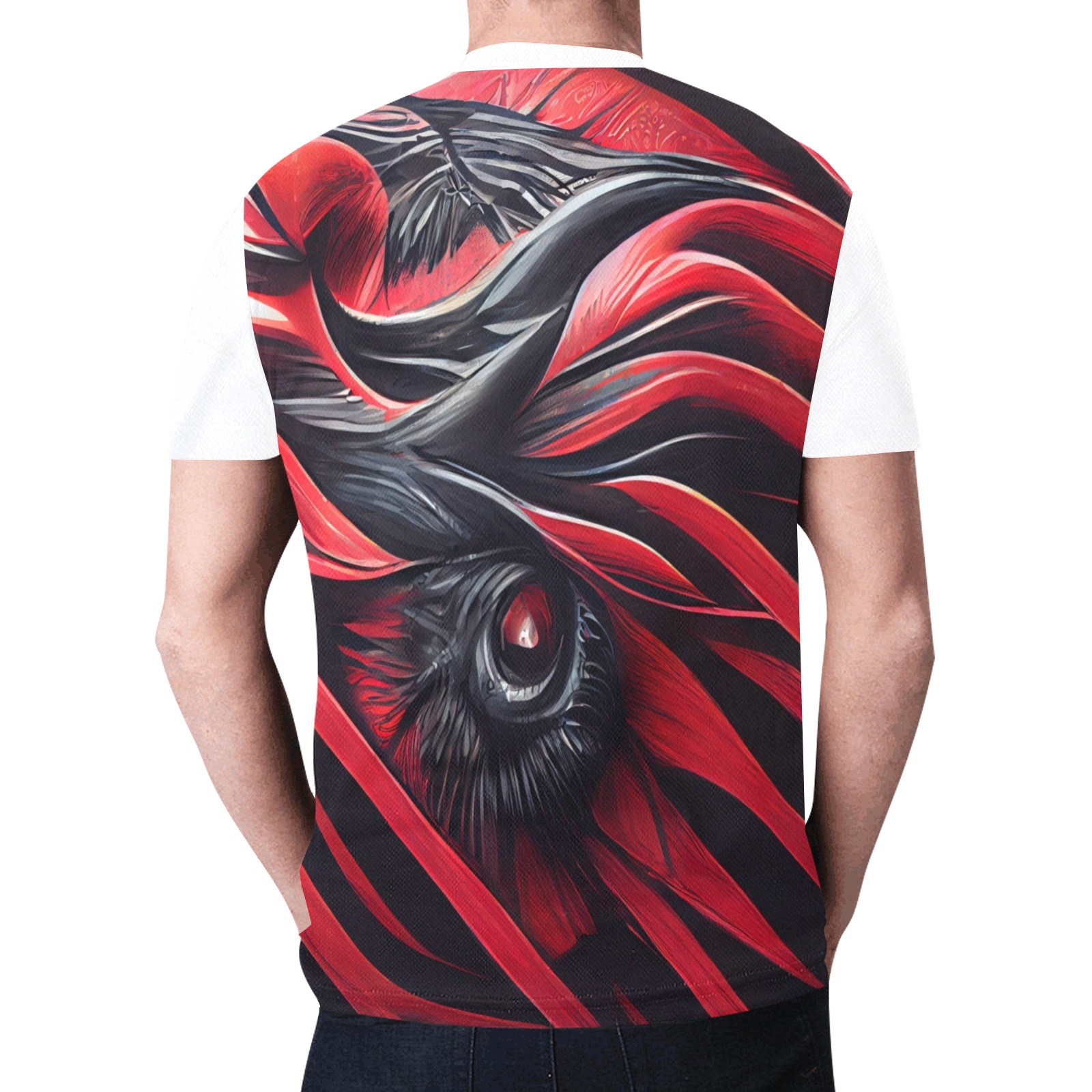 gothic eye New All Over Print T-shirt for Men (Model T45)