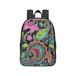 Paisley #2 Fabric School Backpack (Model 1682) (Medium)