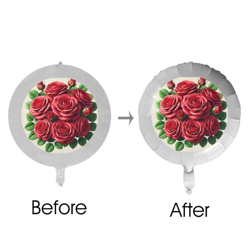 Rose Valentine's Day Balloon