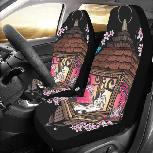 Beautiful Lantern Car Seat Covers (Set of 2)