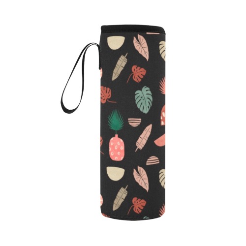 Simple nature in vases 2 Neoprene Water Bottle Pouch/Large