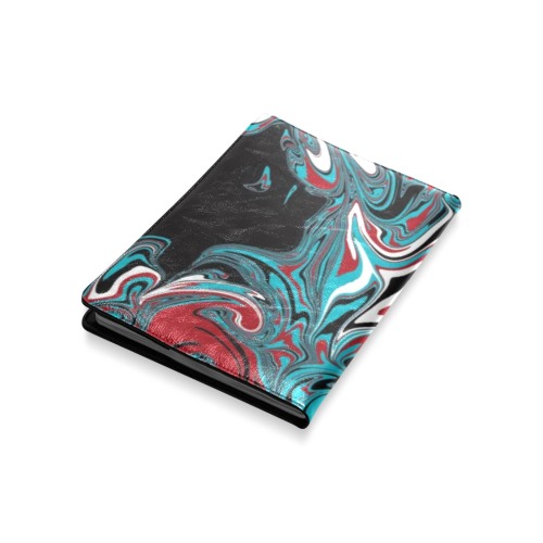 Dark Wave of Colors Custom NoteBook B5