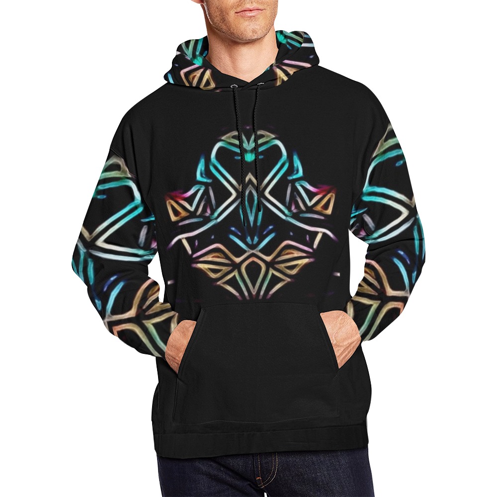 Time Knight All Over Print Hoodie for Men (USA Size) (Model H13)