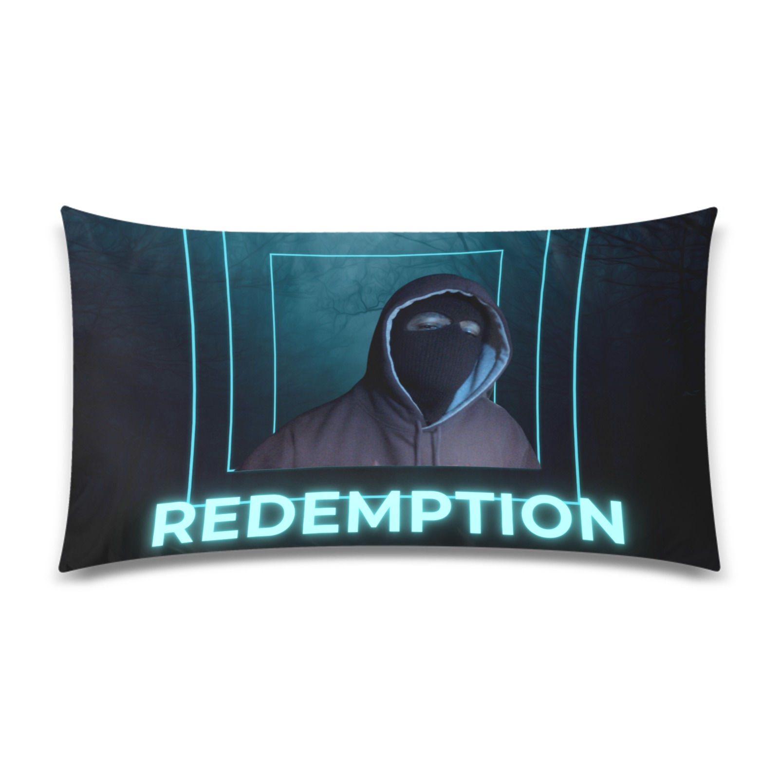 Redemption Rectangle Pillow Case 20"x36"(Twin Sides)