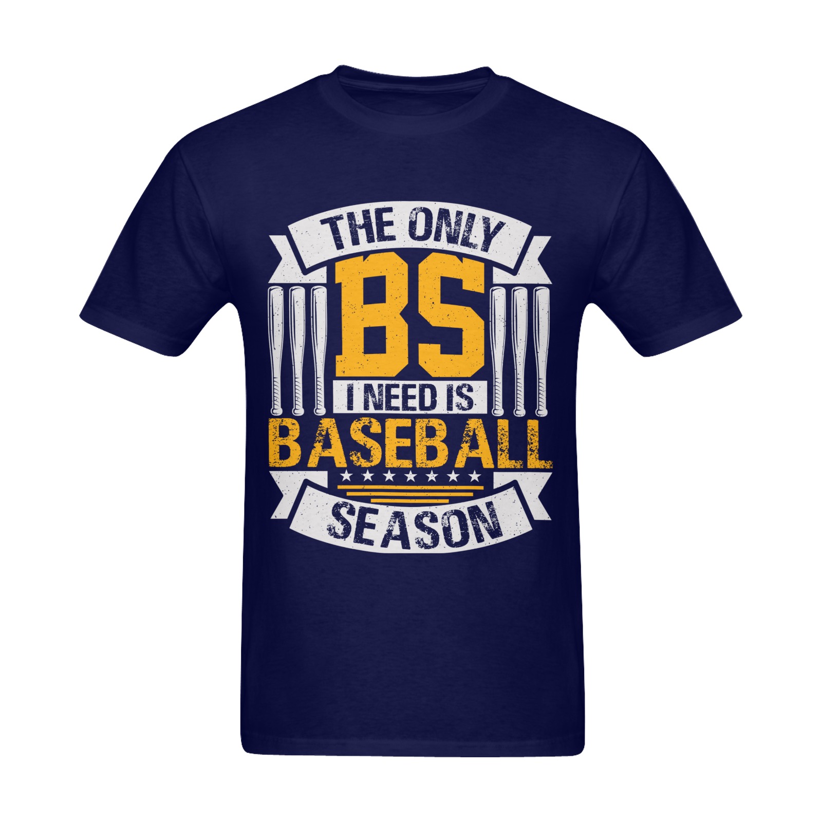 Funny Baseball Sarcasm Men's Slim Fit T-shirt (Model T13)