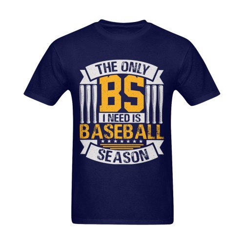 Funny Baseball Sarcasm Men's Slim Fit T-shirt (Model T13)