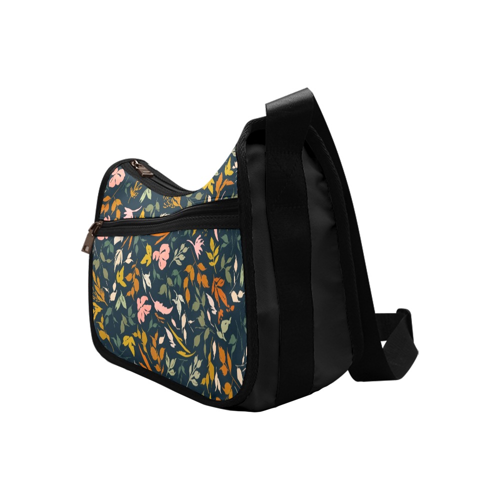 The meadow leaves colors Crossbody Bags (Model 1616)