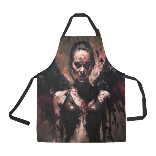 Angel of death All Over Print Apron