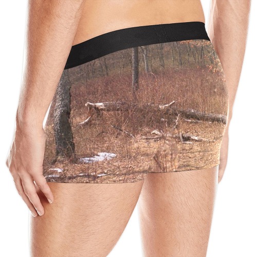 Falling tree in the woods Men's All Over Print Boxer Briefs (Model L10)