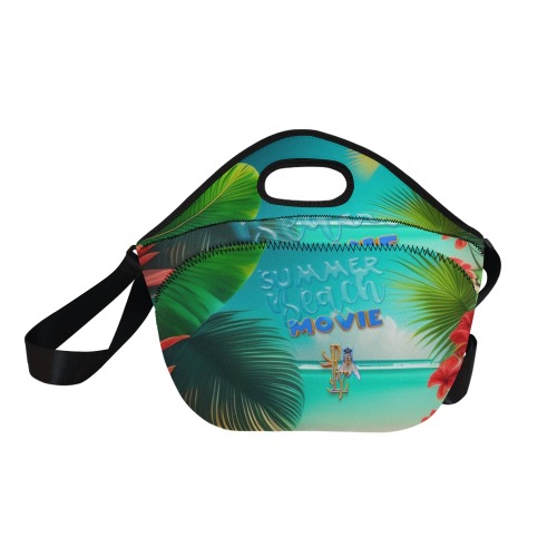 Summer Beach Movie Collectable Fly Neoprene Lunch Bag/Large (Model 1669)