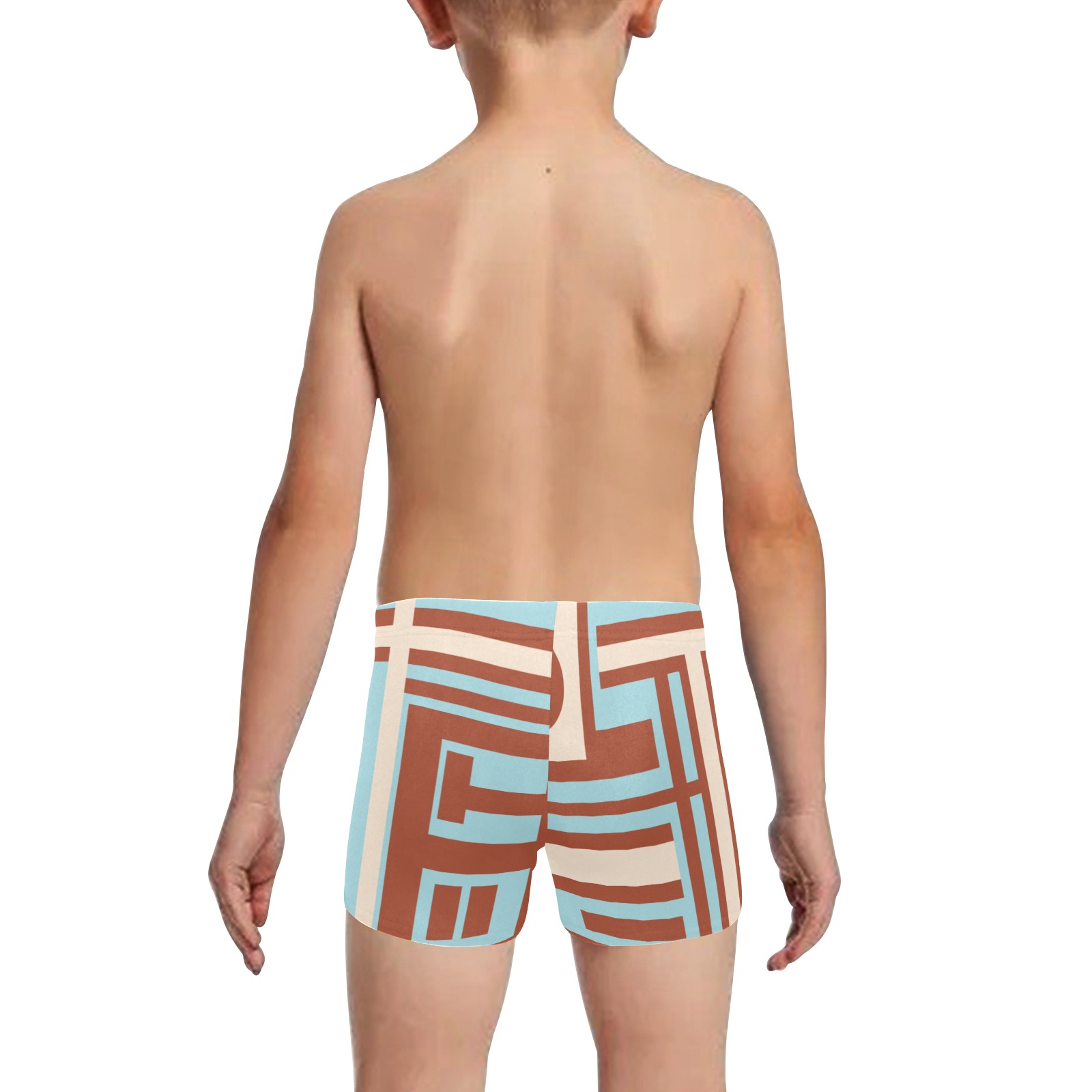 Model 1 Little Boys' Swimming Trunks (Model L57)