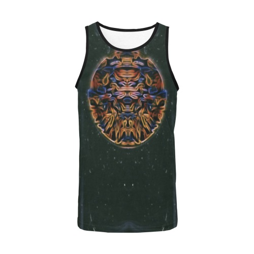 Chest Plate Men's All Over Print Tank Top (Model T57)