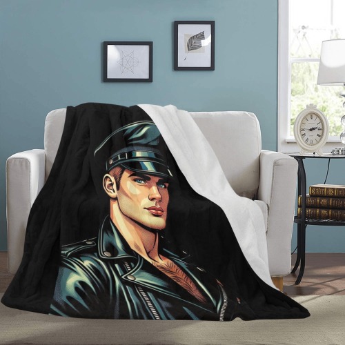 Dom by Fetishworld Ultra-Soft Micro Fleece Blanket 70''x80''