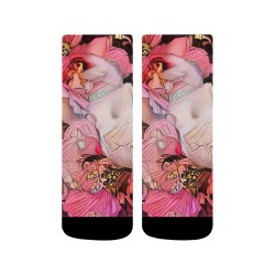 rose of  sylvia 2b Quarter Socks