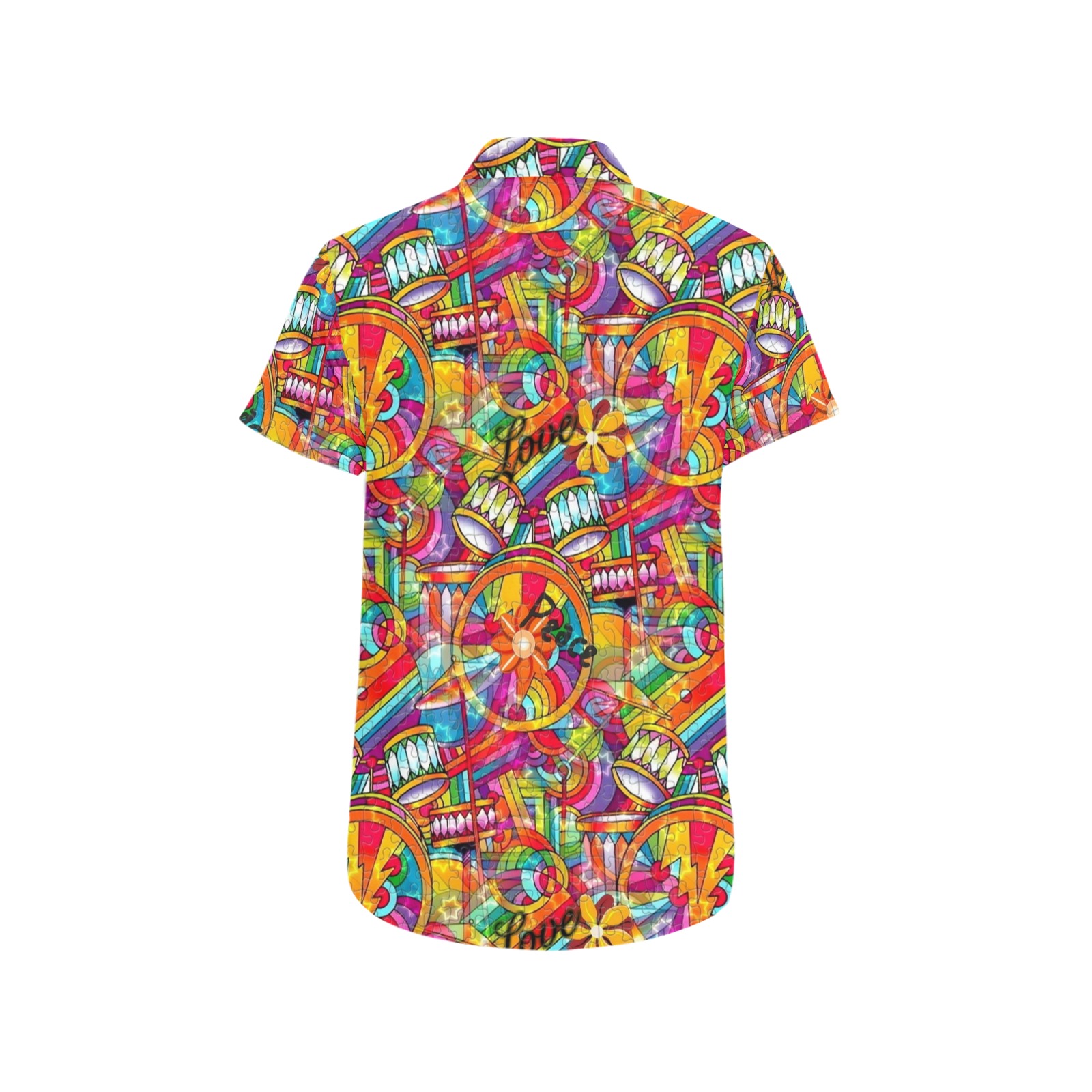 Schlager Love Move 2022 by Nico Bielow Men's All Over Print Short Sleeve Shirt (Model T53)