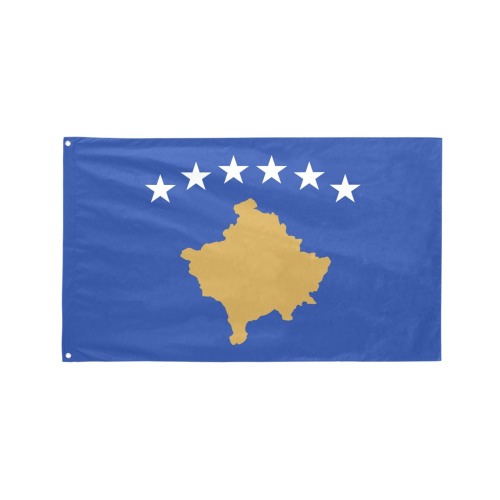 Kosovo Flag Current Garden Flag 59"x35"