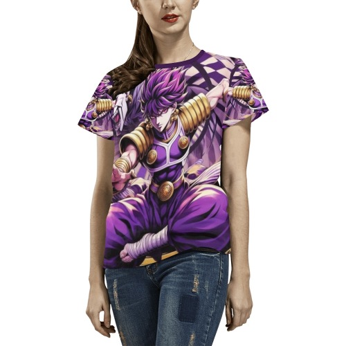 Hunters All Over Print T-Shirt for Women (USA Size) (Model T40)