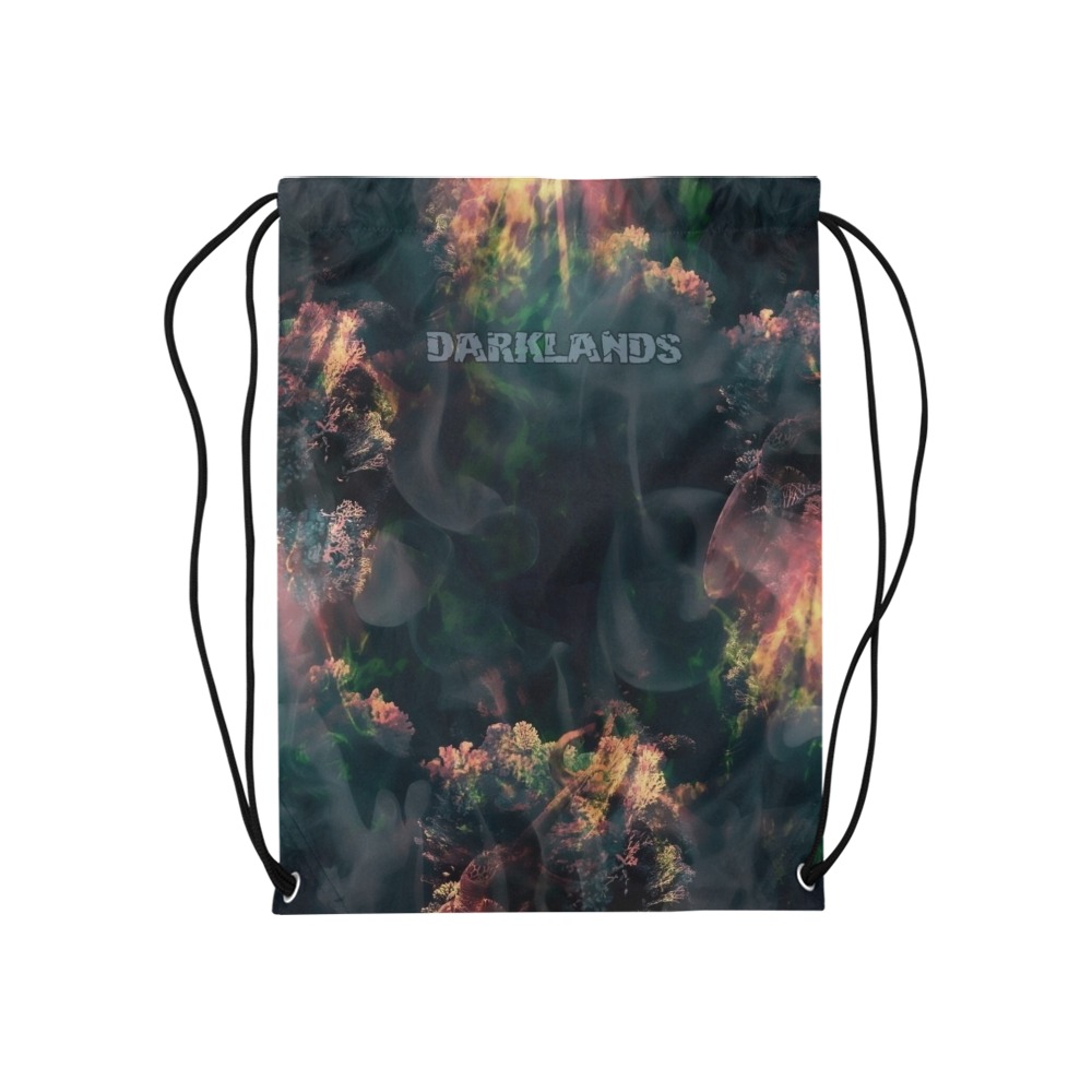 Darklands by Fetishgayworld Medium Drawstring Bag Model 1604 (Twin Sides) 13.8"(W) * 18.1"(H)