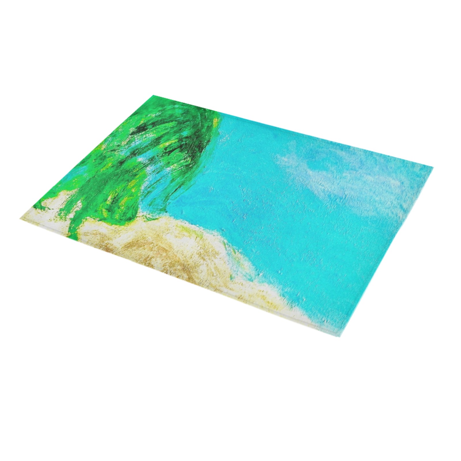 The Beach Collection Azalea Doormat 30" x 18" (Sponge Material)