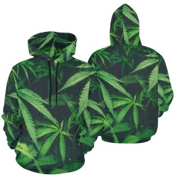 Hemp All Over Print Hoodie for Men (USA Size) (Model H13)