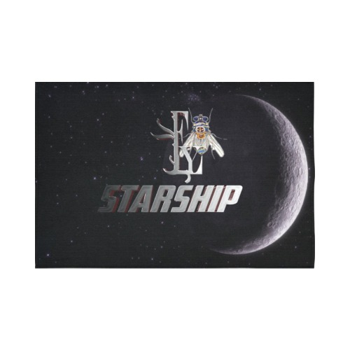 Starship Collectable Fly Cotton Linen Wall Tapestry 90"x 60"