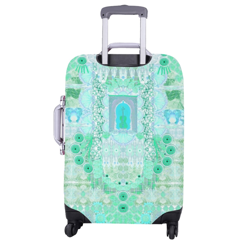 fiesta blue Luggage Cover/Large 26"-28"