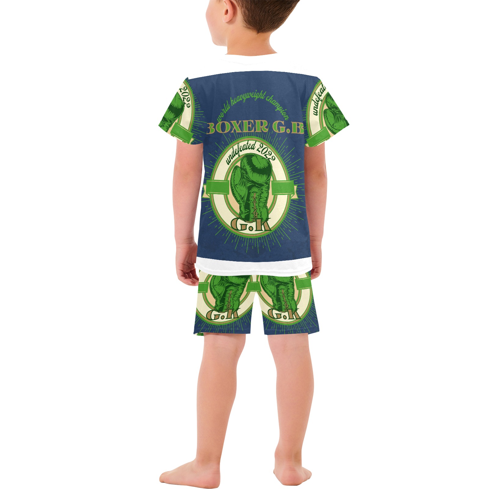 TYSON GREEN GLOVE Little Boys' Short Pajama Set