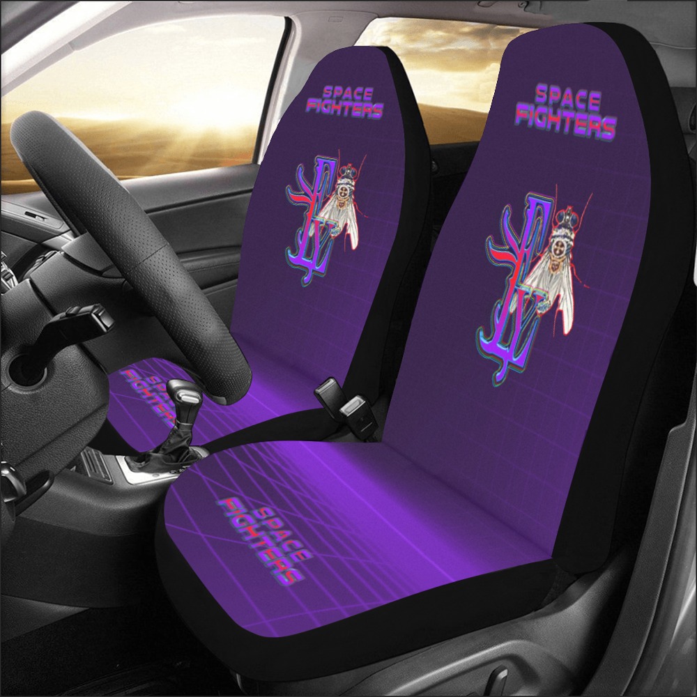 Space Fighter Collectable Fly Car Seat Covers (Set of 2)