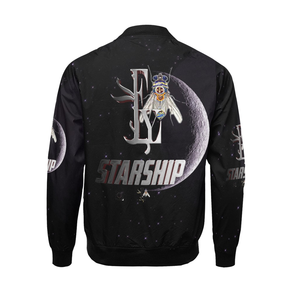 Starship  Collectable Fly All Over Print Bomber Jacket for Men (Model H19)