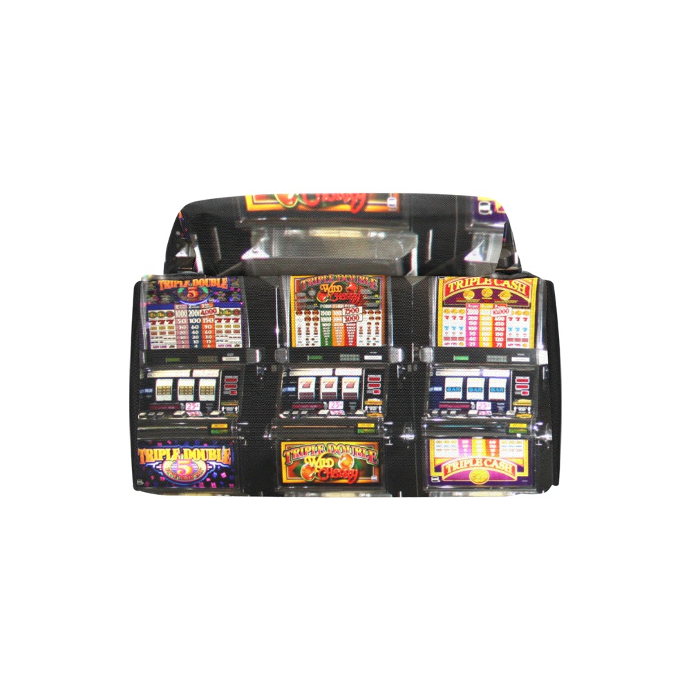 Las Vegas Lucky Slot Machines Large Capacity Travel Backpack (Model 1691)