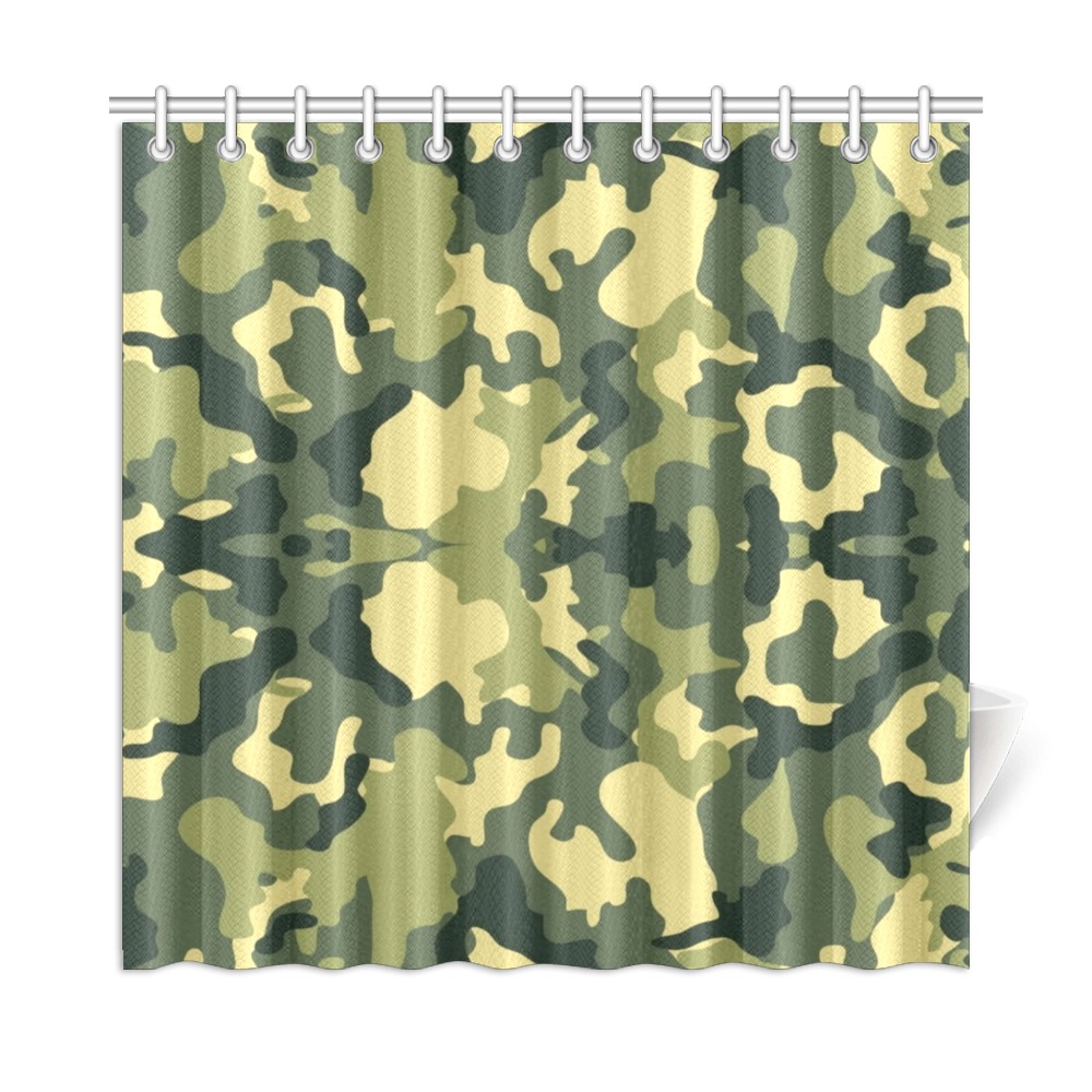 Army Style by Fetishworld Shower Curtain 72"x72"