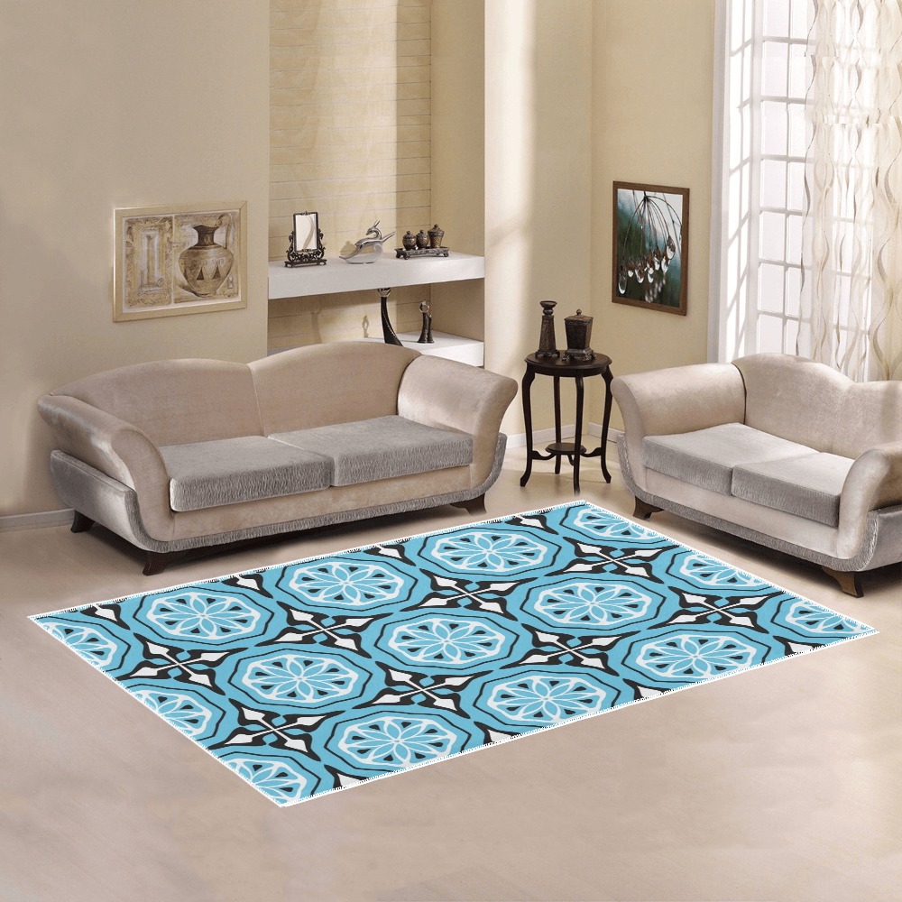 Beautiful Geo Abstract - Repper Area Rug7'x5'