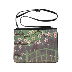 Blossom Sundown Slim Clutch Bag (Model 1668)