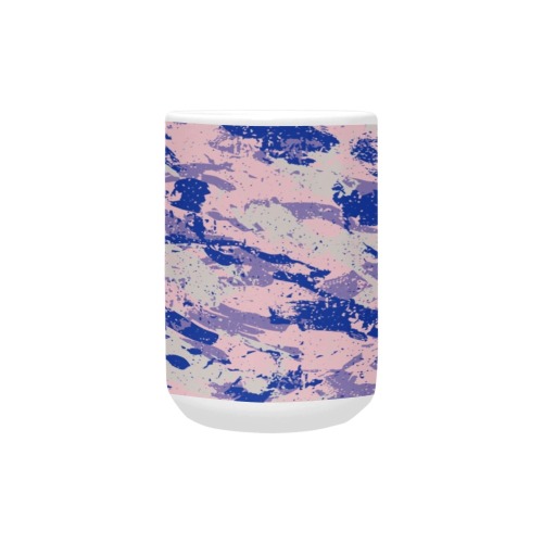 Modern pink camo 09B Custom Ceramic Mug (15OZ)
