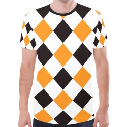 Halloween Argyle New All Over Print T-shirt for Men (Model T45)