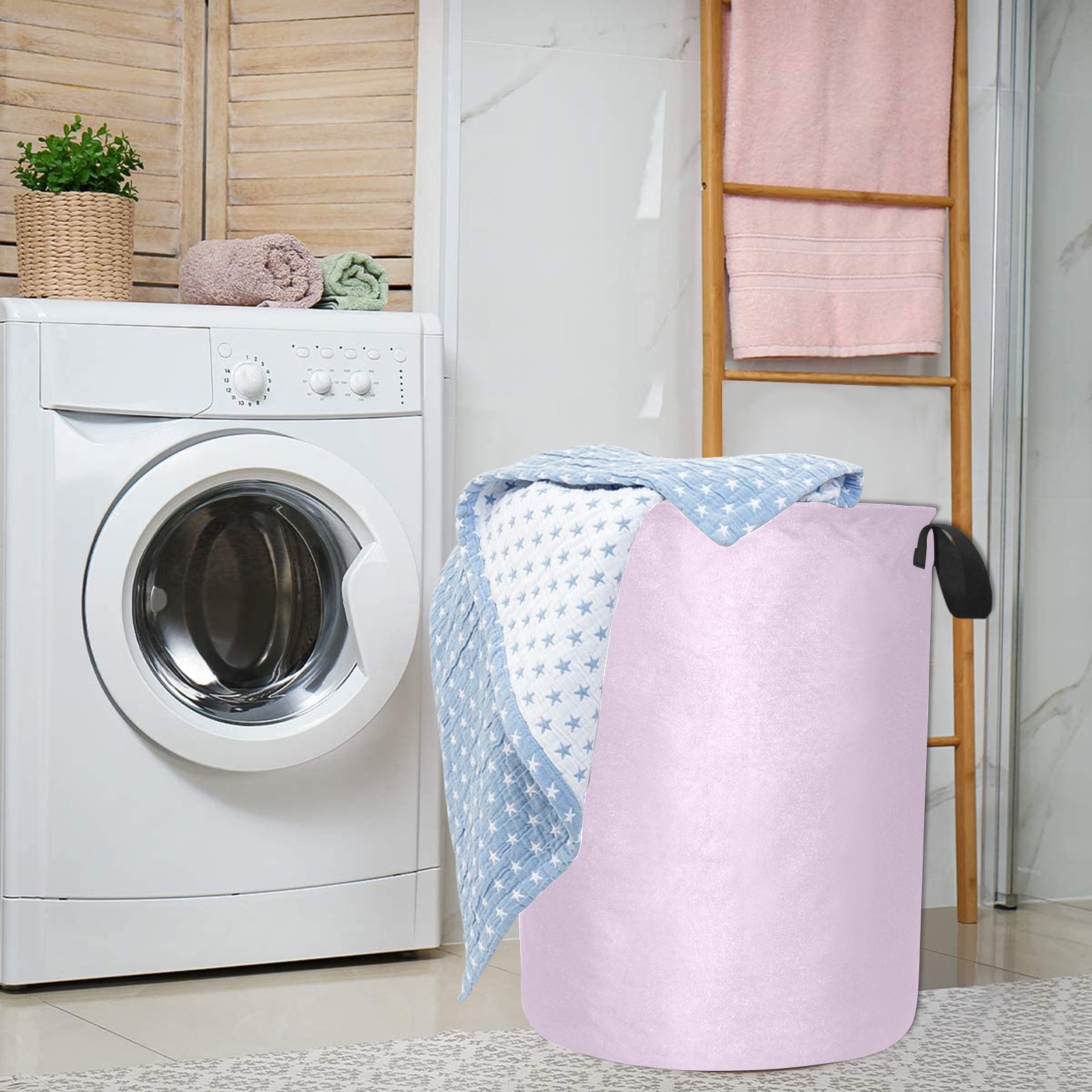 color thistle Laundry Bag (Large)