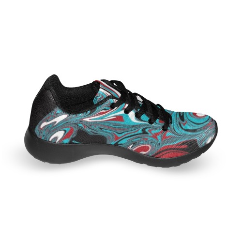Dark Wave of Colors Women’s Running Shoes (Model 020)