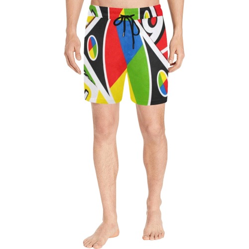 ONE Men's Mid-Length Swim Shorts (Model L39)