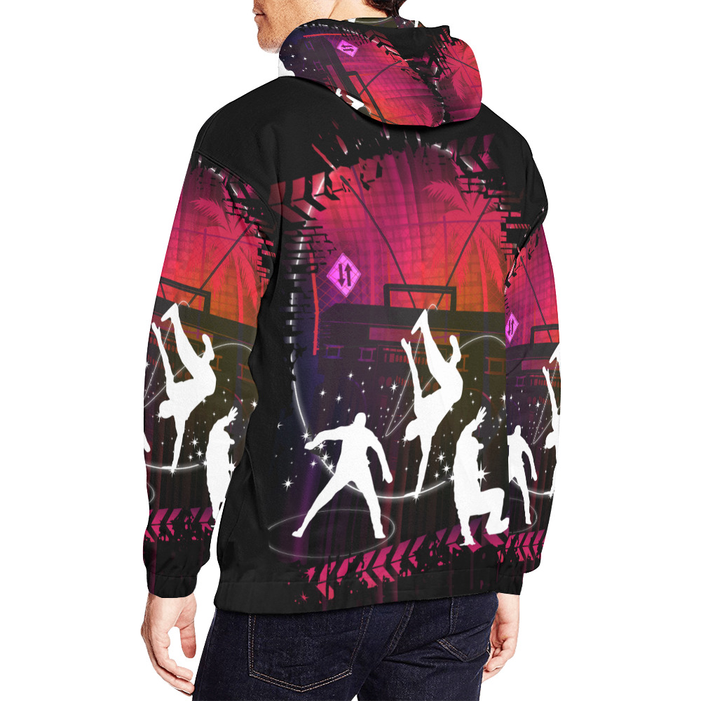 The Breakers All Over Print Hoodie for Men (USA Size) (Model H13)