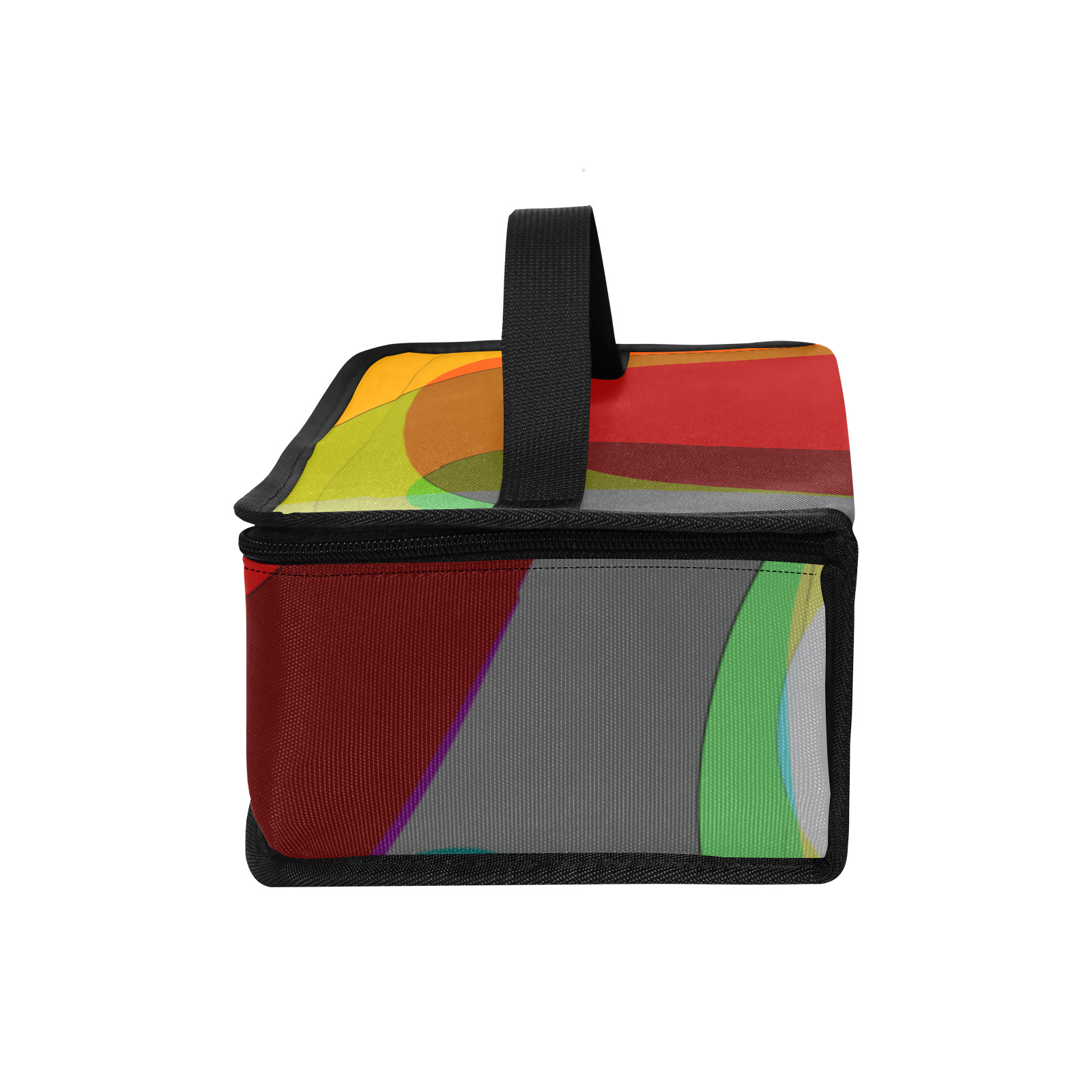 Colorful Abstract 118 Portable Insulated Lunch Bag (Model 1727)