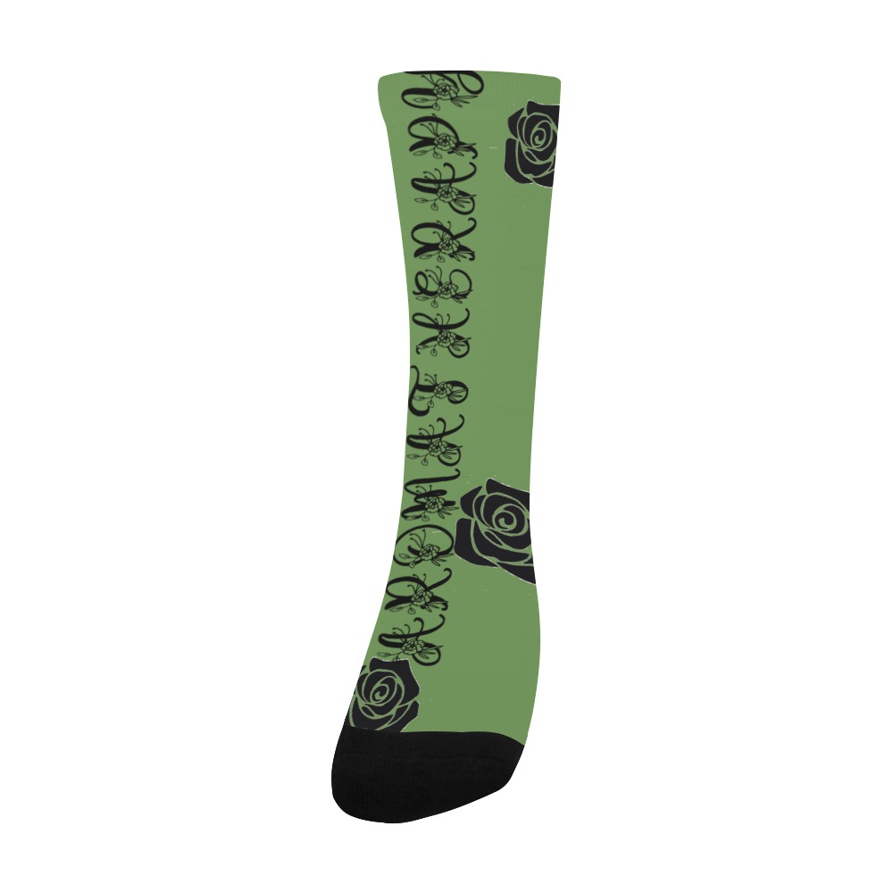 Aromatherapy Apparel Graphic Socks GN Men's Custom Socks