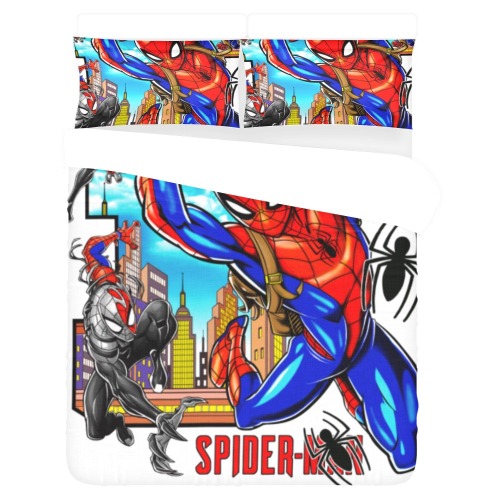 Spiderman Bed set 3-Piece Bedding Set