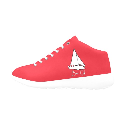 Boat Club Captain Red Men's Basketball Training Shoes (Model 47502)