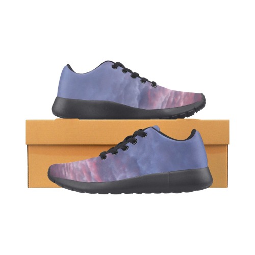 Morning Purple Sunrise Collection Men’s Running Shoes (Model 020)