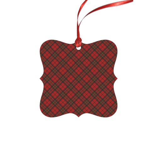 Red tartan plaid winter Christmas pattern holidays